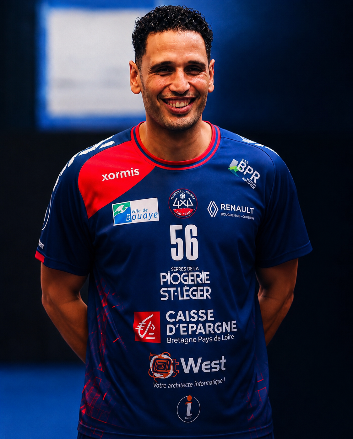 Hicham Hammadi, fondateur du Handball Street One Goal 4x4